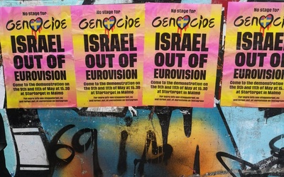 Palæstina Oplæg - Israel out of Eurovision!